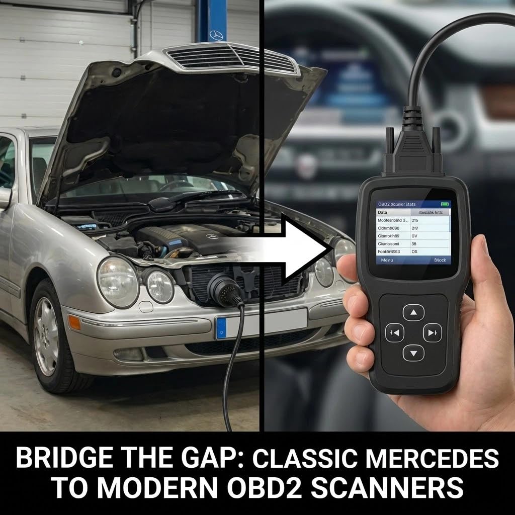 Cable Adaptador de Diagnóstico OBD2 BTBcoin 38 Pines a 16 Pines Mercedes Benz