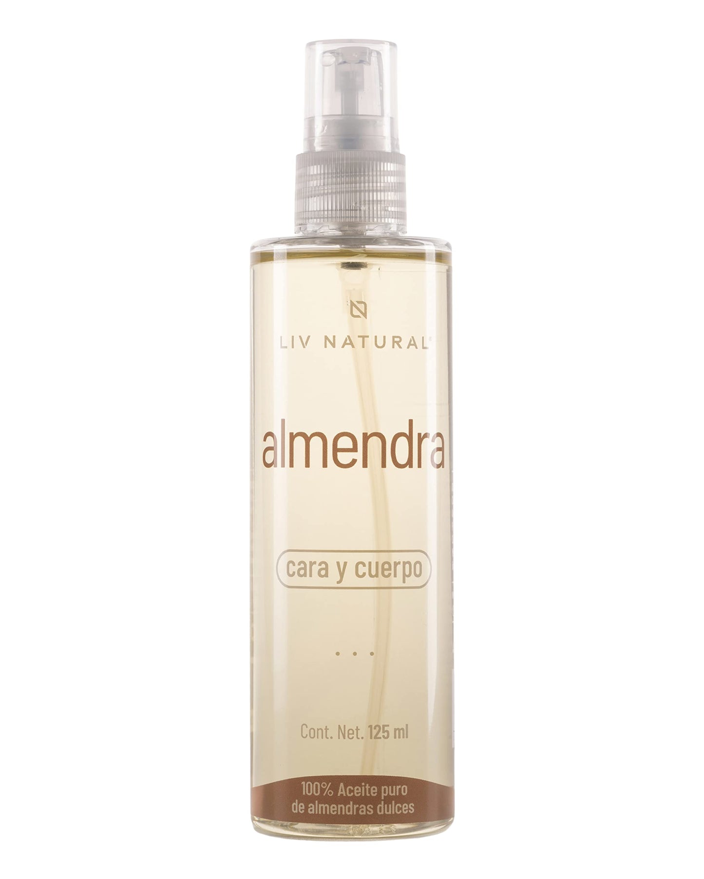 LIV NATURAL Set de Aceite de Almendras dulces y Aceite de Jojoba 100% puro. 125 ml cada uno