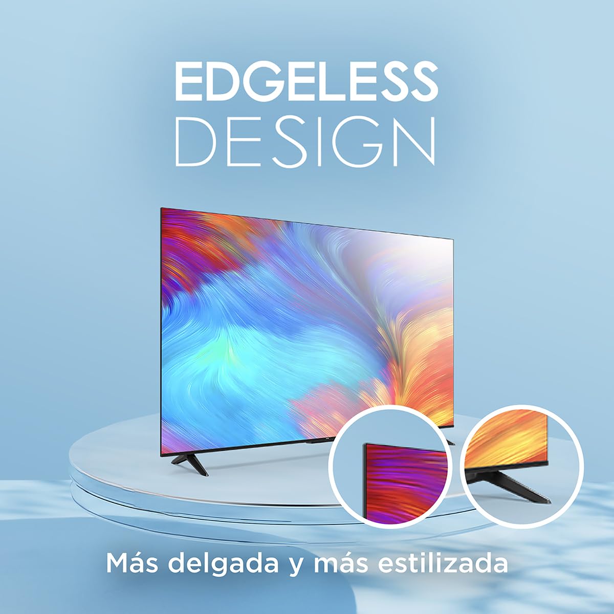 TCL Smart TV Pantalla 50" 50S451G Google TV 4K UHD Ultra HD| HDR | HDR 10 Hz 250 NITS | 60 Hz | Dolby Digital + | Compatible con Alexa