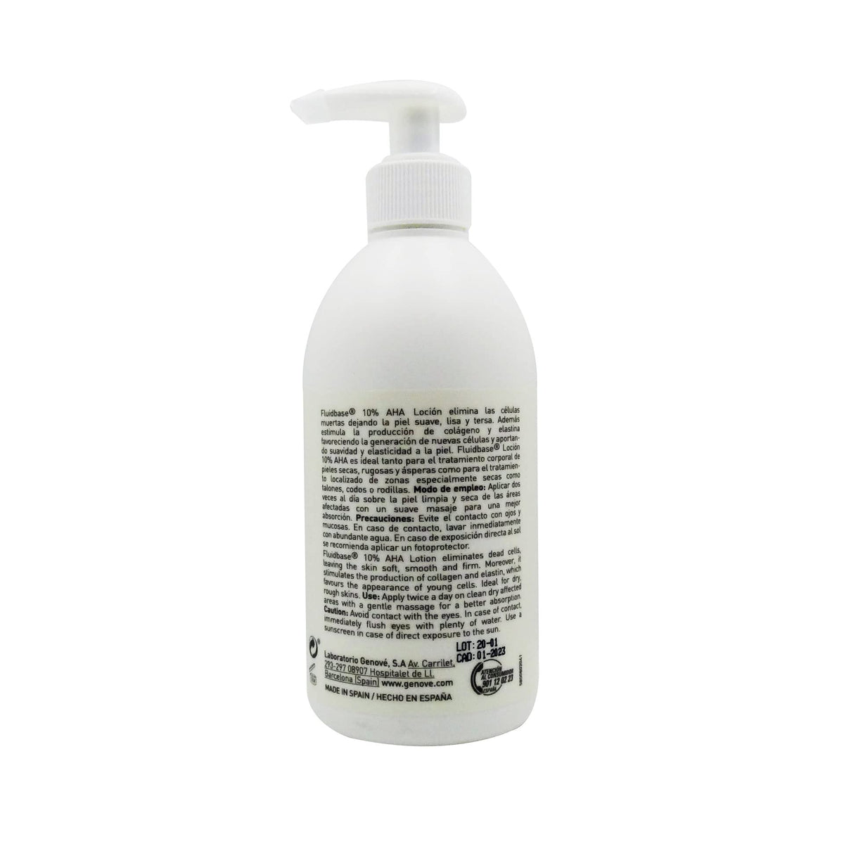 Genové Fluidbase Rederm 10% AHA Loción 250 ml