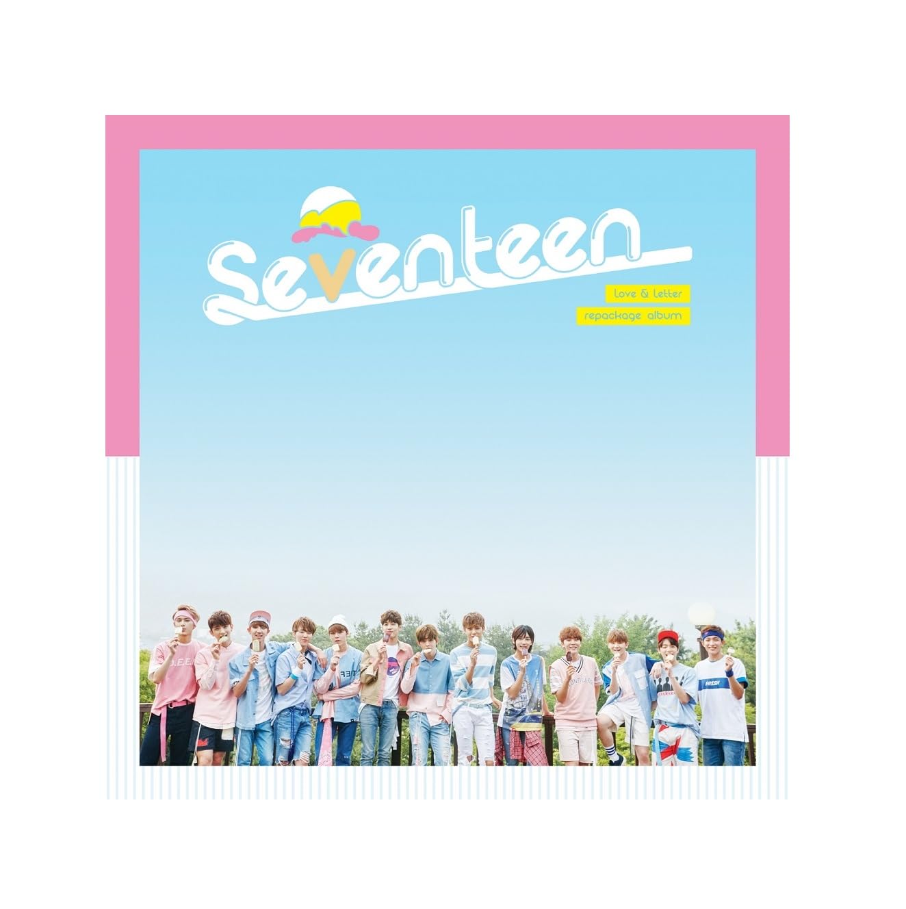 [Reissue] Seventeen - Álbum de reenvasado de amor y letras edición estándar