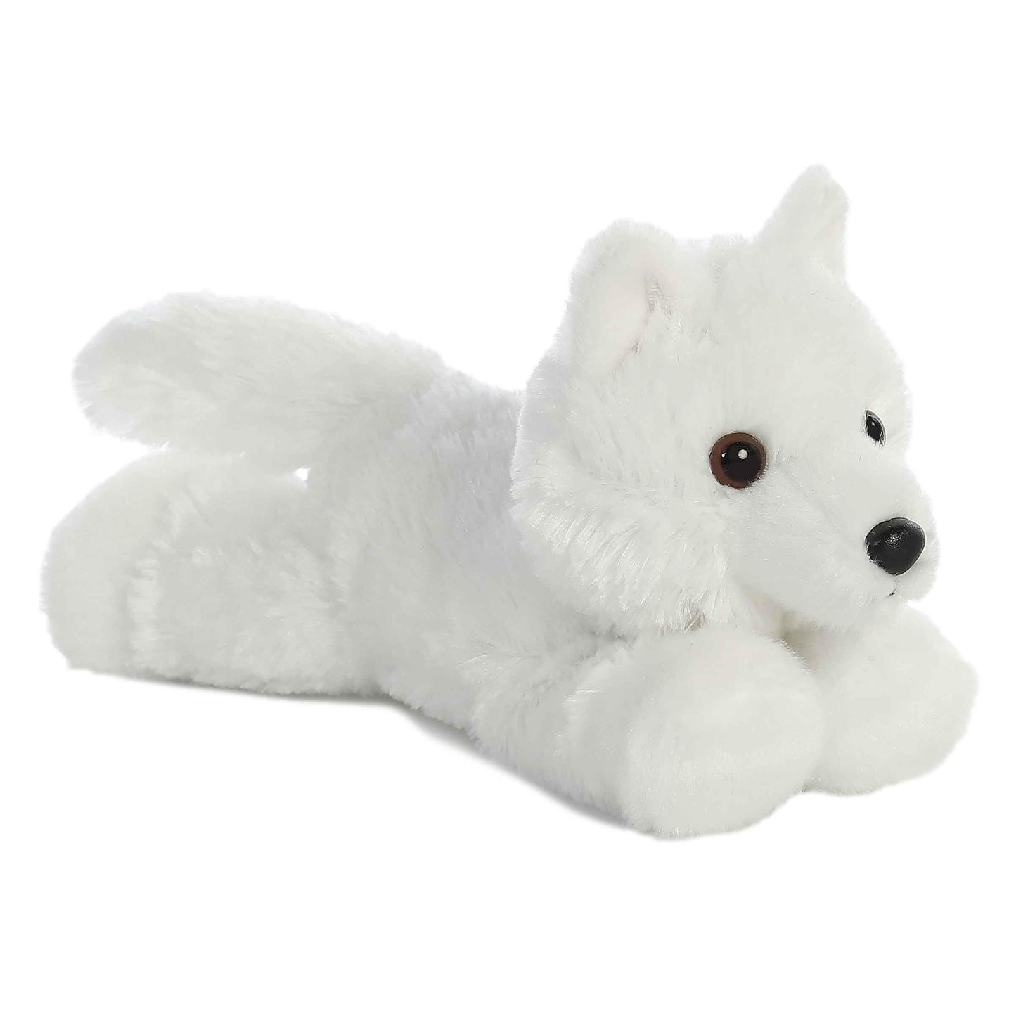 Peluche Mini Flopsie Lobo Blanco