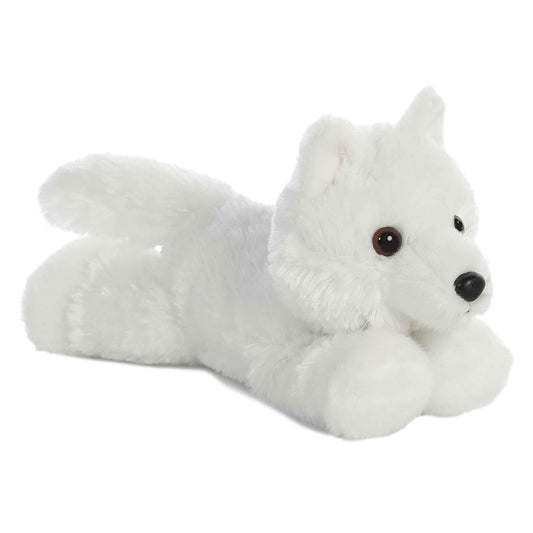 Peluche Mini Flopsie Lobo Blanco