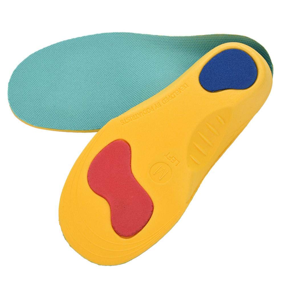 Plantillas ortopédicas para niños, plantillas de espuma de memoria atlética, almohadillas correctivas para niños, niños, zapatos de bebé(#3)