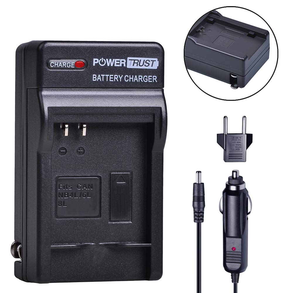 Batería PowerTrust para Canon PowerShot 1200 mAh 2 Unidades