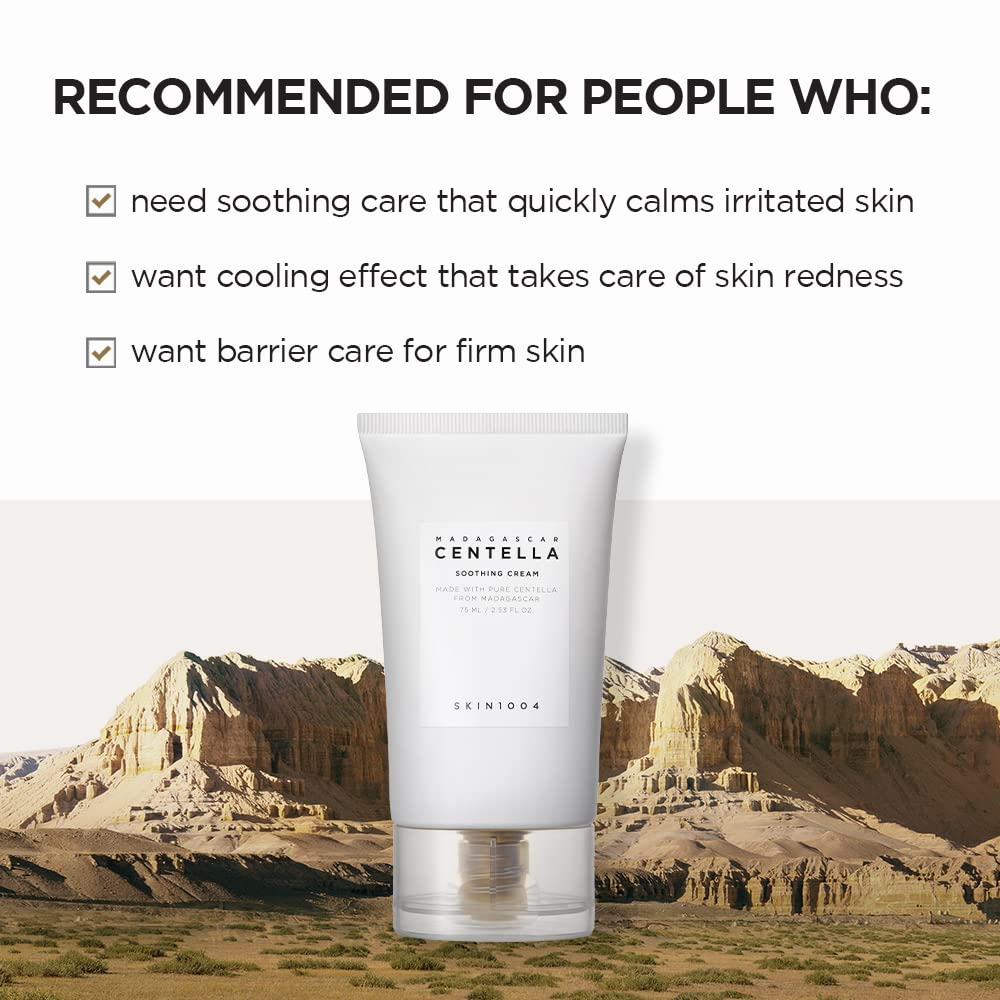 Crema Facial Reparadora SKIN1004 Madagascar Centella para Mujer