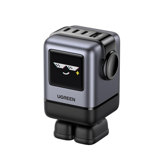 Cargador USB C UGREEN 100 W Negro GAN Nexode con 4 Puertos 3C1A