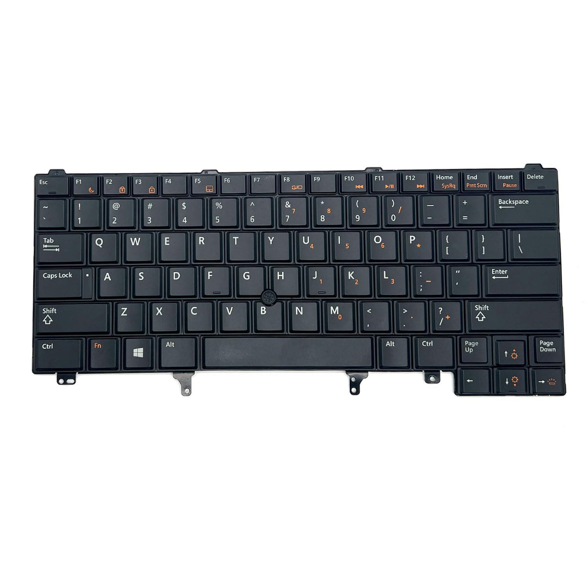 Teclado Peidesi Negro con Retroiluminación y Puntero Compatible Dell Latitude Series