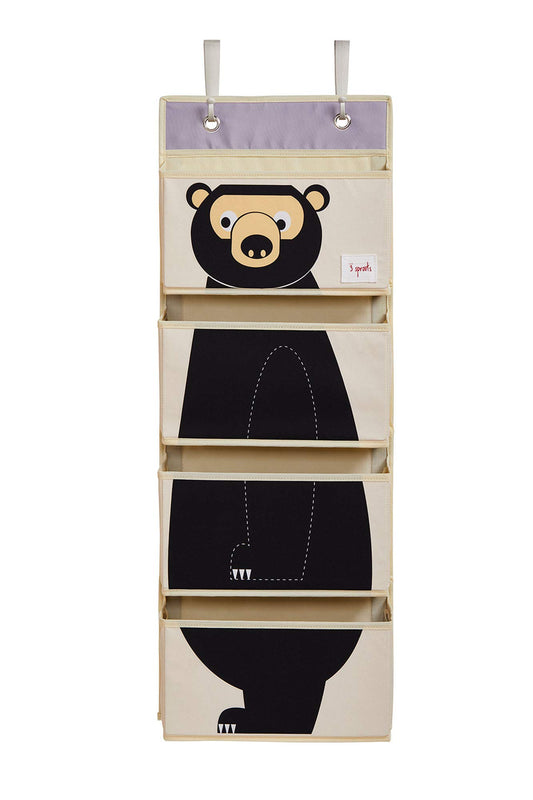3 Sprouts Hanging Wall Organizer - Almacenamiento para guarderías y cambiadores (Llevar)