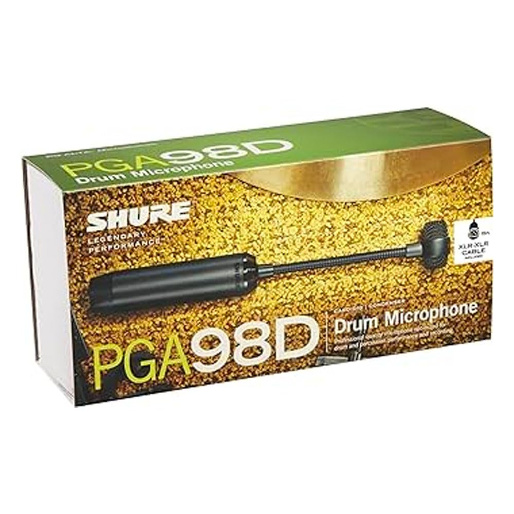 Micrófono de Condensador Shure PGA98D-XLR con Cable