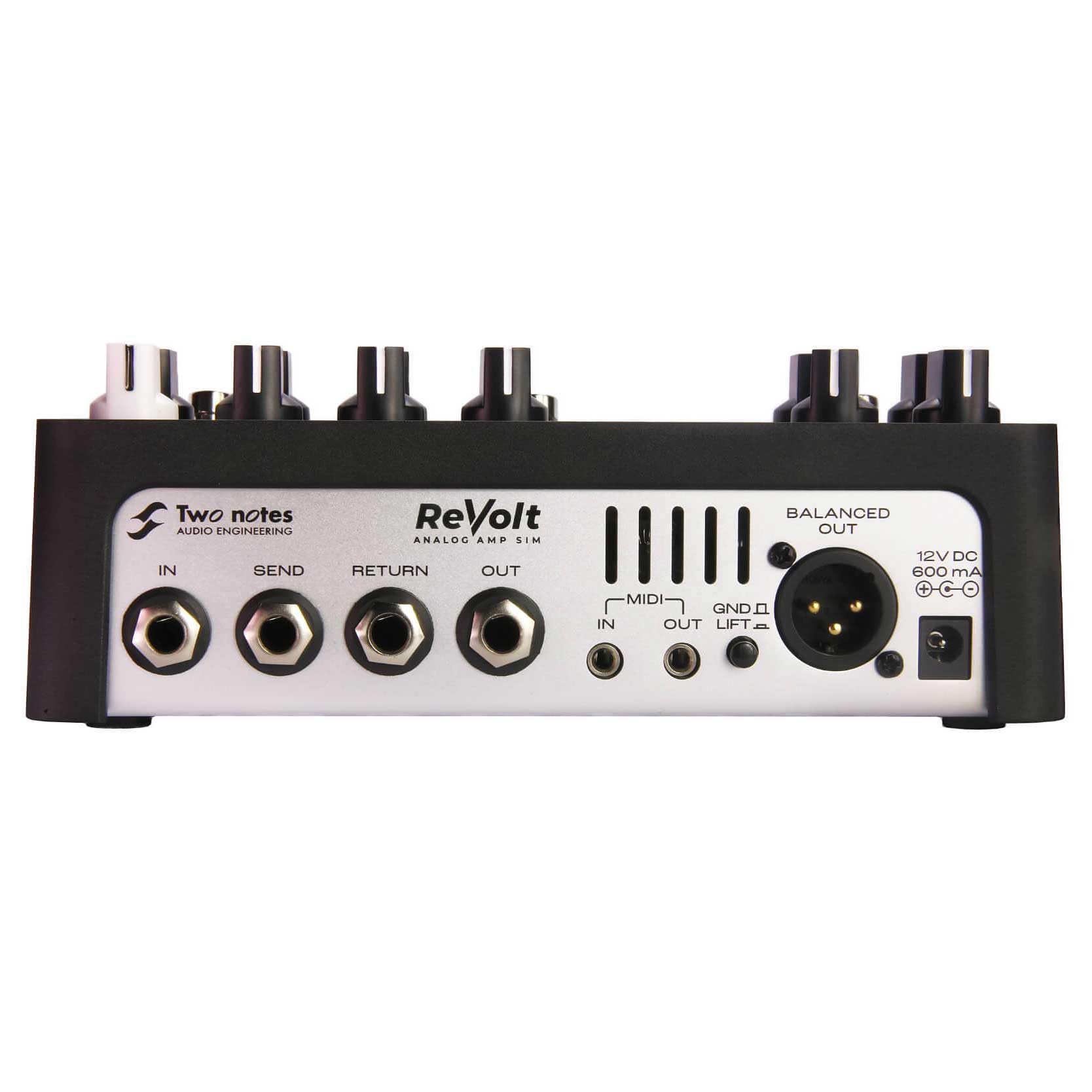 Simulador de Amplificador de Guitarra Two Notes ReVolt analógico