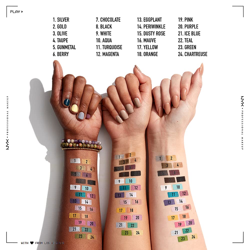 NYX Professional Makeup, Epic Wear, Delineador de ojos en lápiz, Turquoise ST