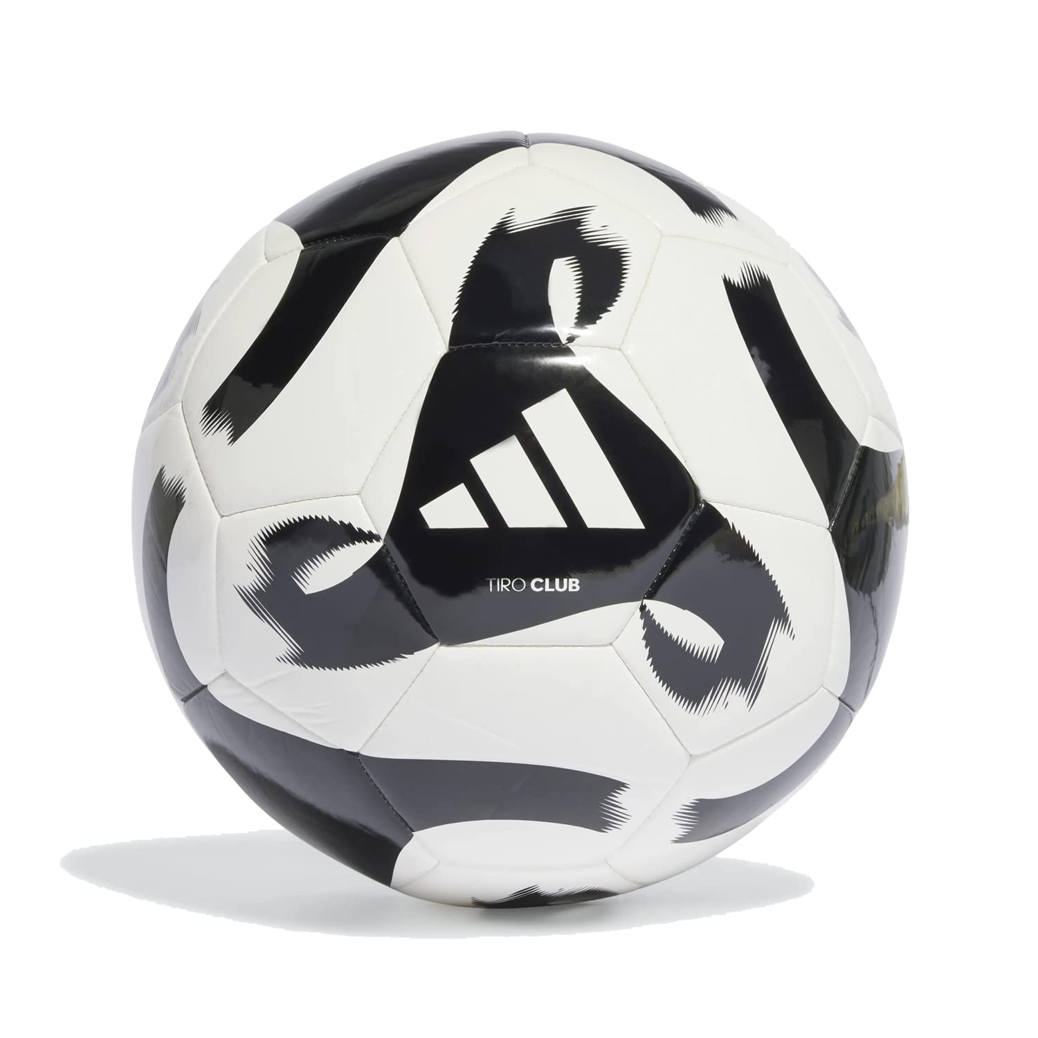adidas Tiro Club - Pelota Unisex para Adultos, Color Blanco/Negro, 5