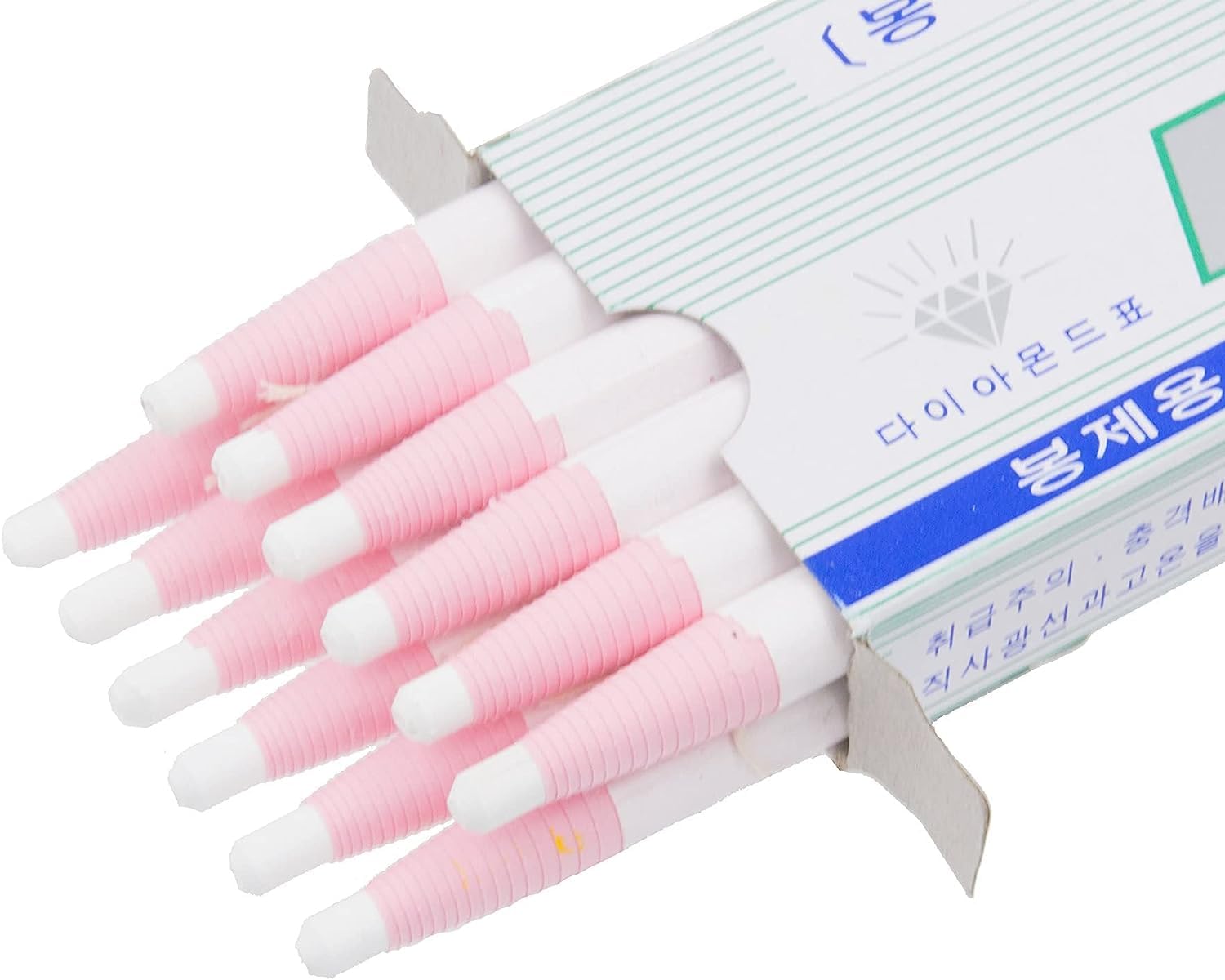 Lápices de Grasa Minecook blancos despegables para Vidrio y Porcelana