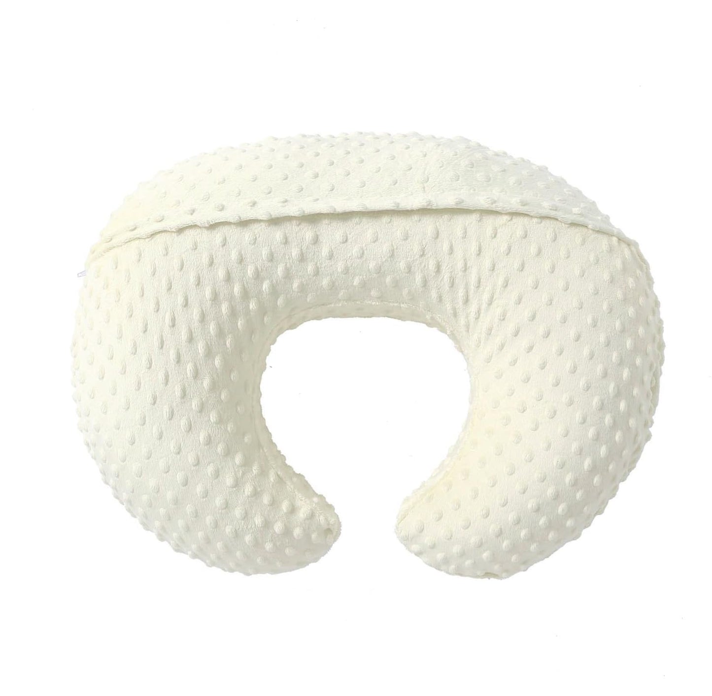 QUENESS Almohada y posicionador para lactancia, para alimentación con pecho y biberón, soporte para sentar al bebé con cubierta ultra suave removible, soporte para tiempo boca abajo para bebés niños y
