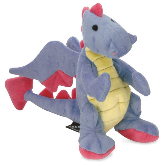 GoDog Dragons con tecnología de protección para masticar, Periwinkle, Large