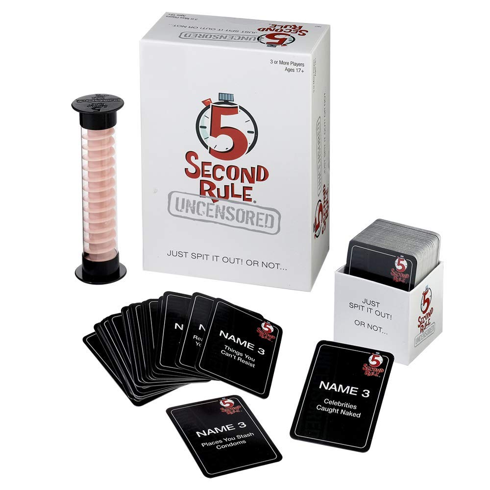 Juego de Cartas 5 Segundos Sin Censura Romántico Adultos