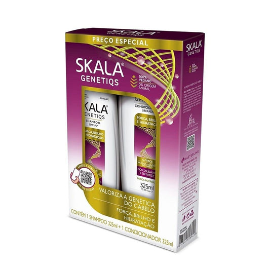 Epilatore Laser,Kit Champú + Condicionador Bomba de Vitaminas, 650 Ml, 2 Unidades, Skala,Kit Shampoo + Condicionador Bomba de Vitaminas, 650 Ml, 2 Unidades