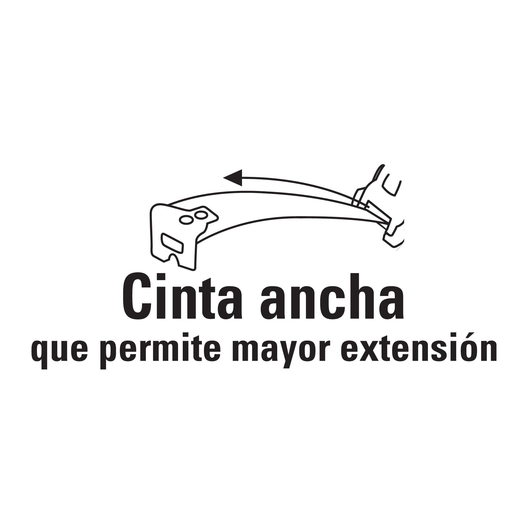 Flexómetro Pretul Amarillo 8m cinta 25 mm Tarjeta Plástica