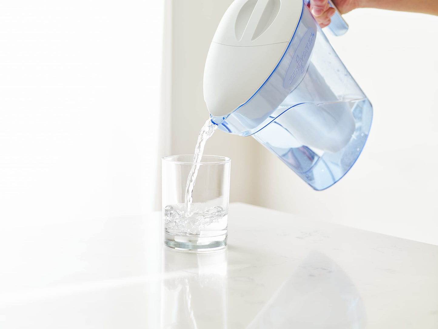 Filtro de Repuesto ZeroWater Blanco 5 Etapas 0 TDS Certificado IAPMO Paquete de 12