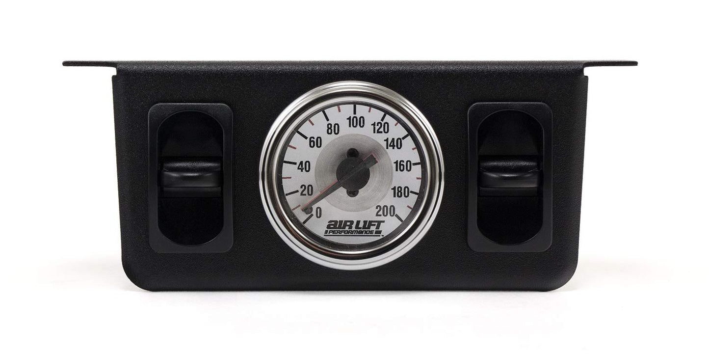 Medidor de Aire Air Lift Doble Aguja 200 Psi