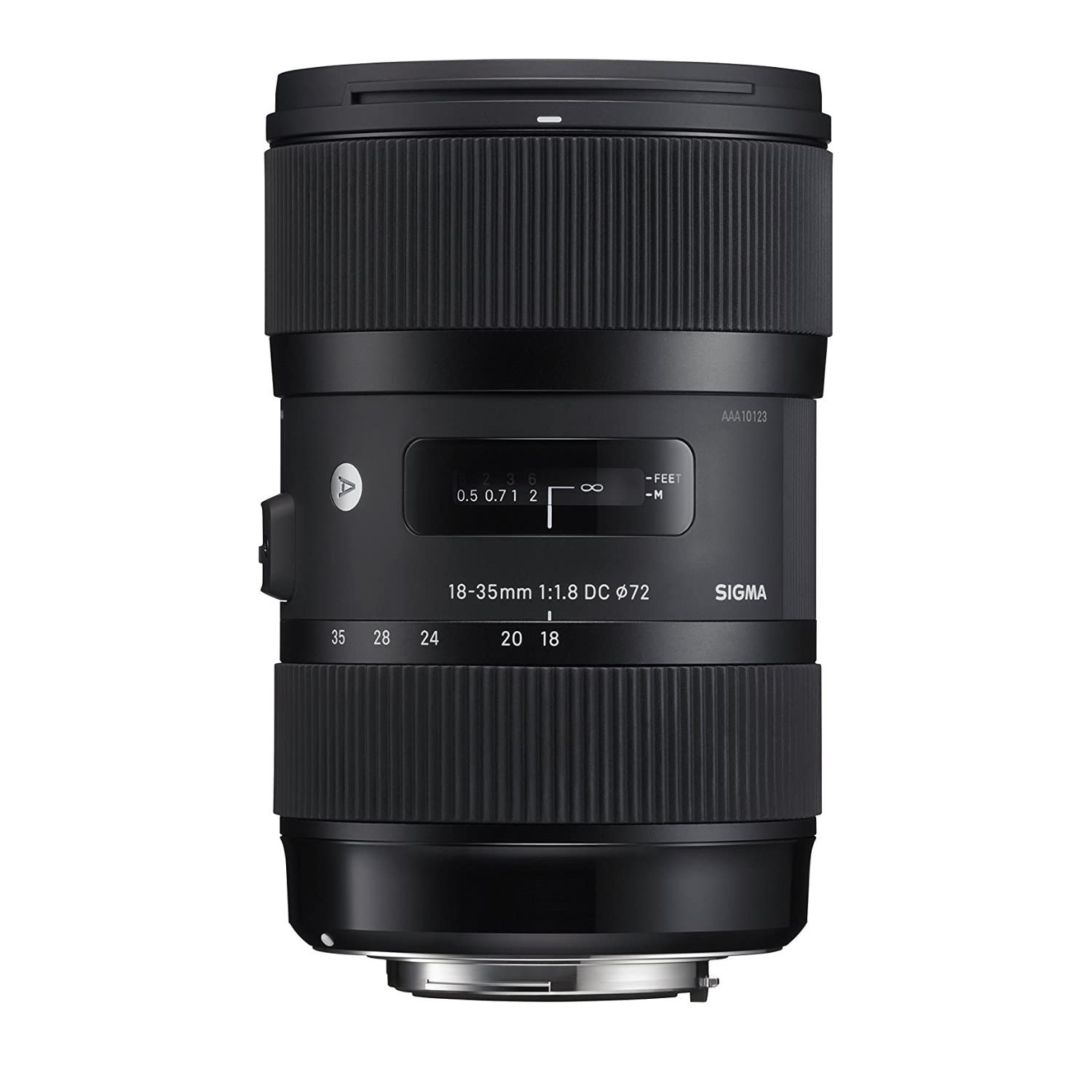 SIGMA - Lente Art DC HSM F1.8 de 18-35 mm para Canon