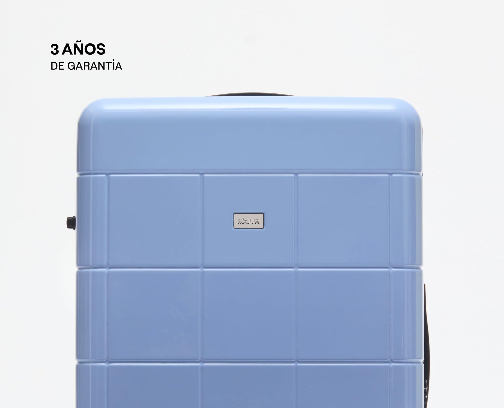 Mappa Lite - Maleta de Viaje Rígida y Ligera con 3 Años de Garantía, Hecha de Makrolon y ABS, 4 Ruedas Giratorias 360 con Tecnología Japonesa Hinomoto, Candado TSA, Correas Ajustables