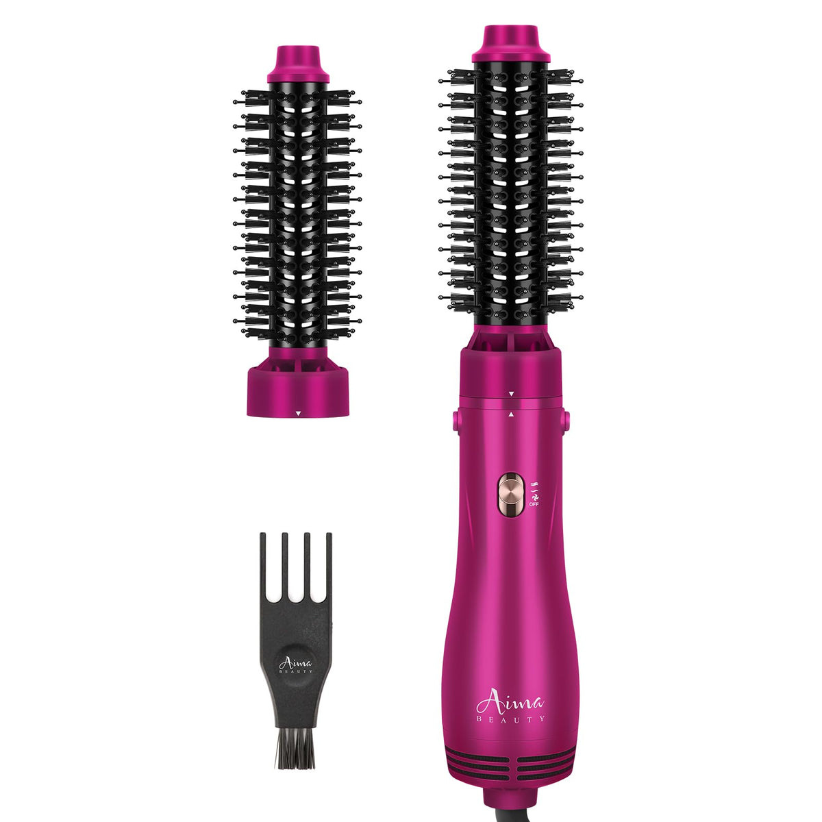 Cepillo 4 en 1 Aima Beauty Cerámica Aire Caliente