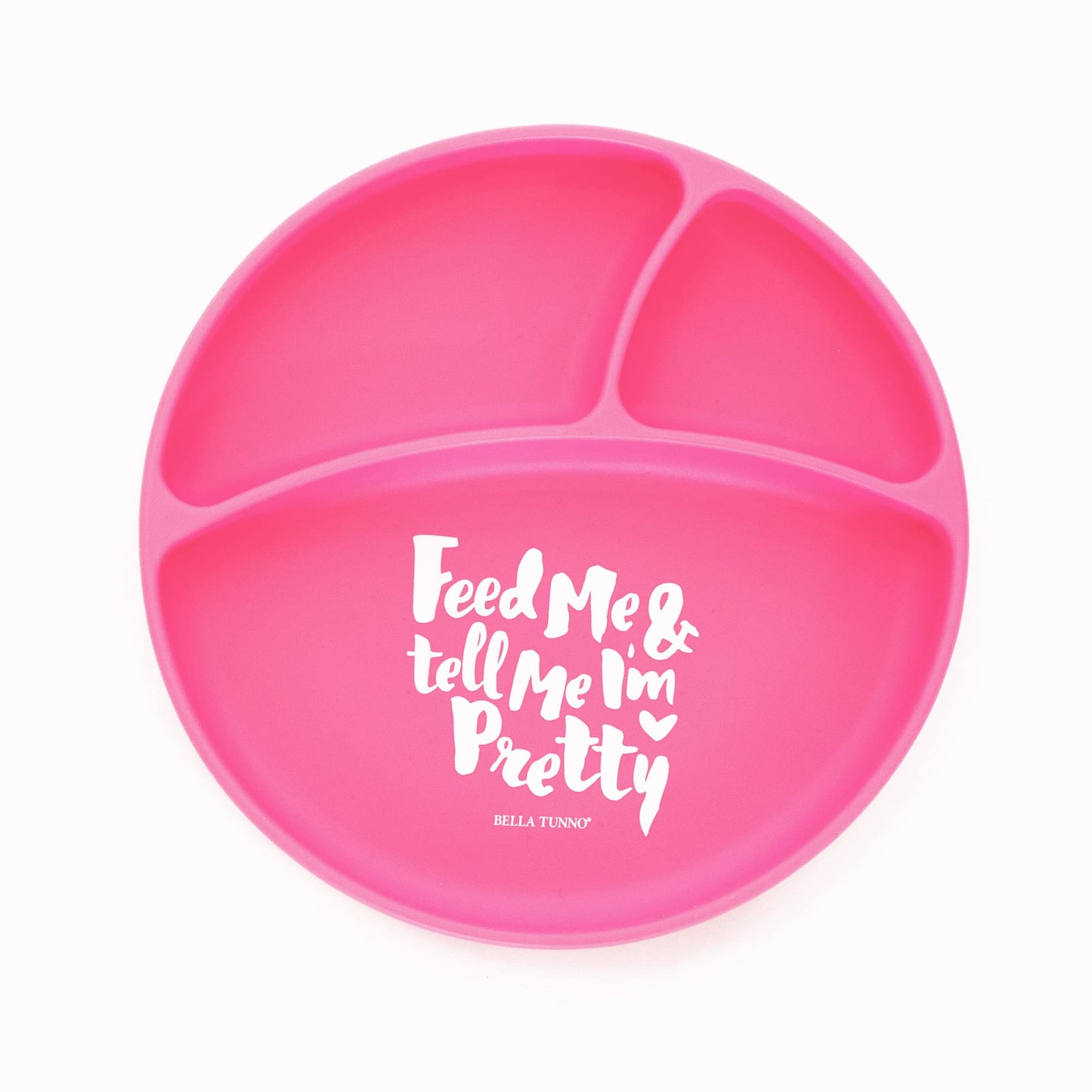 Bella Tunno - Plato de succión de silicona, perfecto para bebés, niños, niñas, niños, ayuda a evitar derrames y lavavajillas