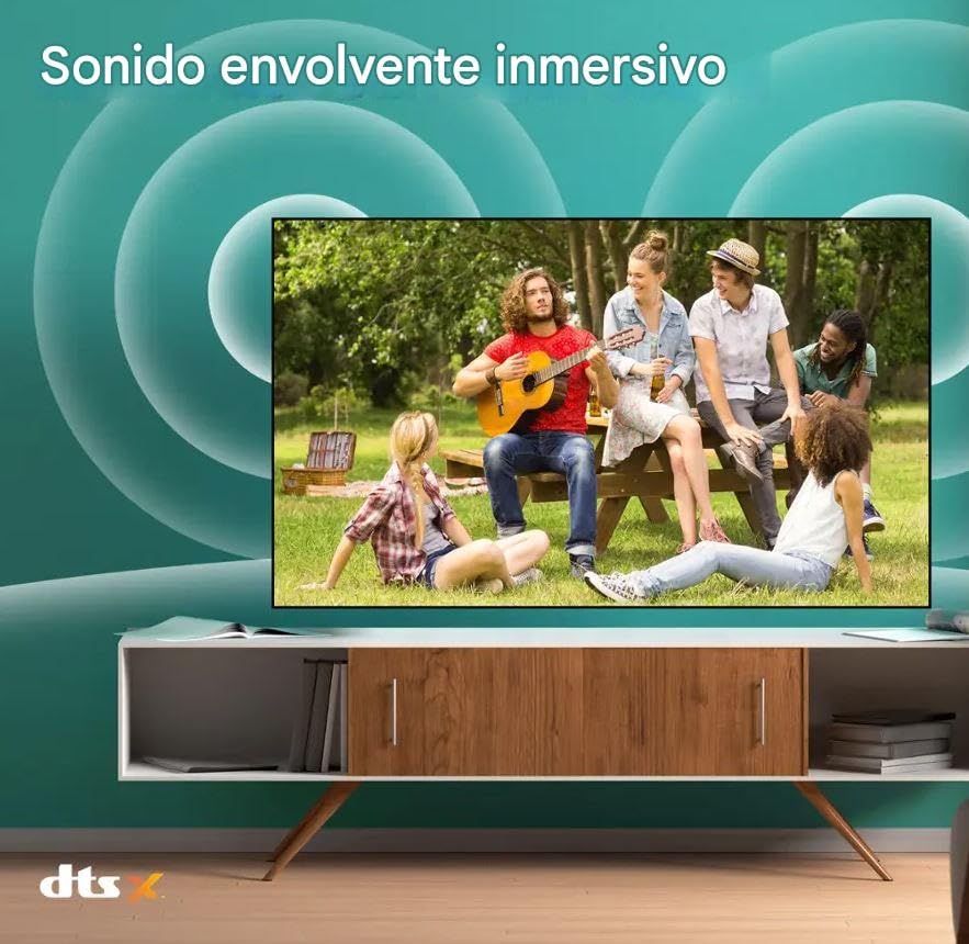 Hisense Smart TV de 40" Pulgadas Clase 1080p Full HD LED Roku Bisel Delgado Modo de Juego Motion Rate 120 Funciona con Asistente de Google y Alexa - 40H4030F4