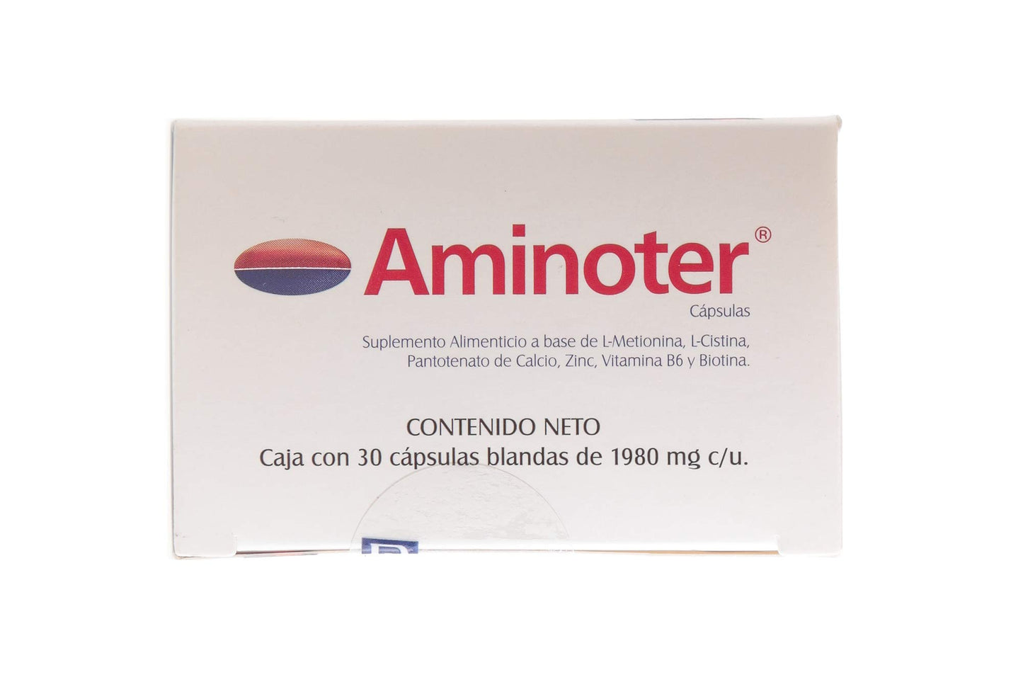 Cápsulas PANALAB AMINOTER 30 Unidades Blanca