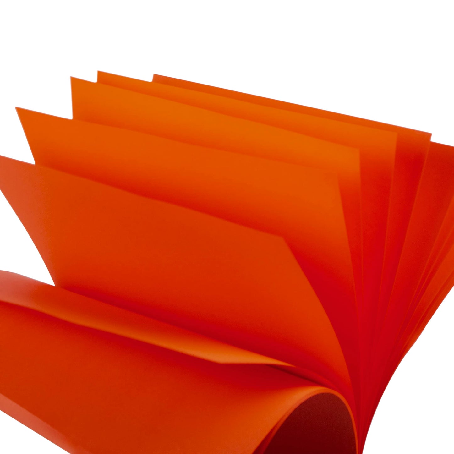JAM PAPER Papel de color de 25 libras, 90 g/m², 8,5 x 11 pulgadas, reciclado naranja, 50 hojas por paquete