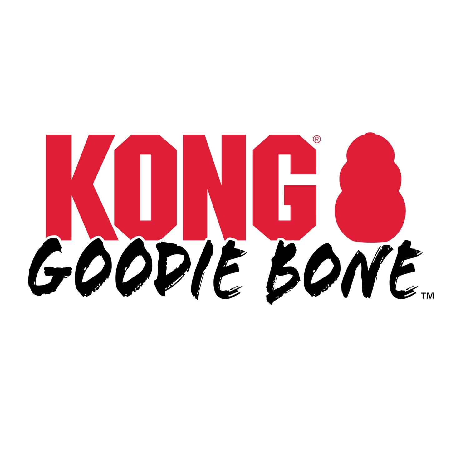 Kong Extreme Goodie Bone, Color Negro, Grande