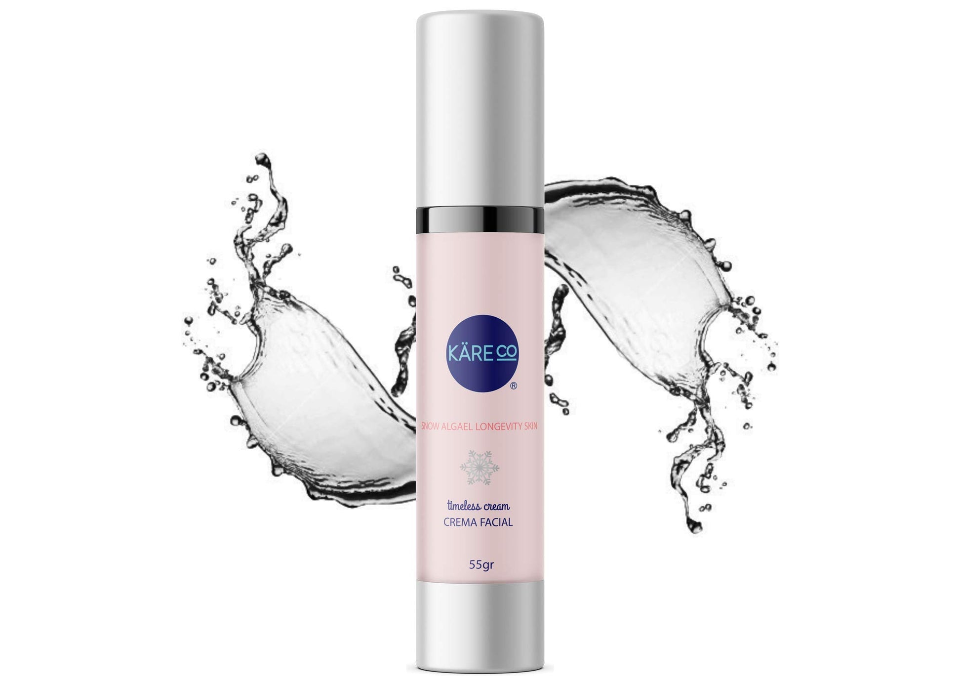 KareCo Snow Algae Crema Hidratante Facial | Acido Hialuronico y Niacinamida | Hidrata y Rejuvenece Profundamente | Reducción Visible de Arrugas con Vitamina C | Skin Care Avanzado
