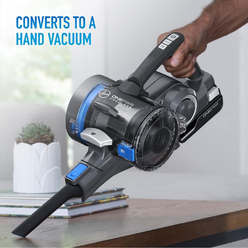 Hoover ONEPWR Blade+ Aspiradora Inalambrica con bateria Extra, Aspiradora Inalambrica Blade+, Plateado,1