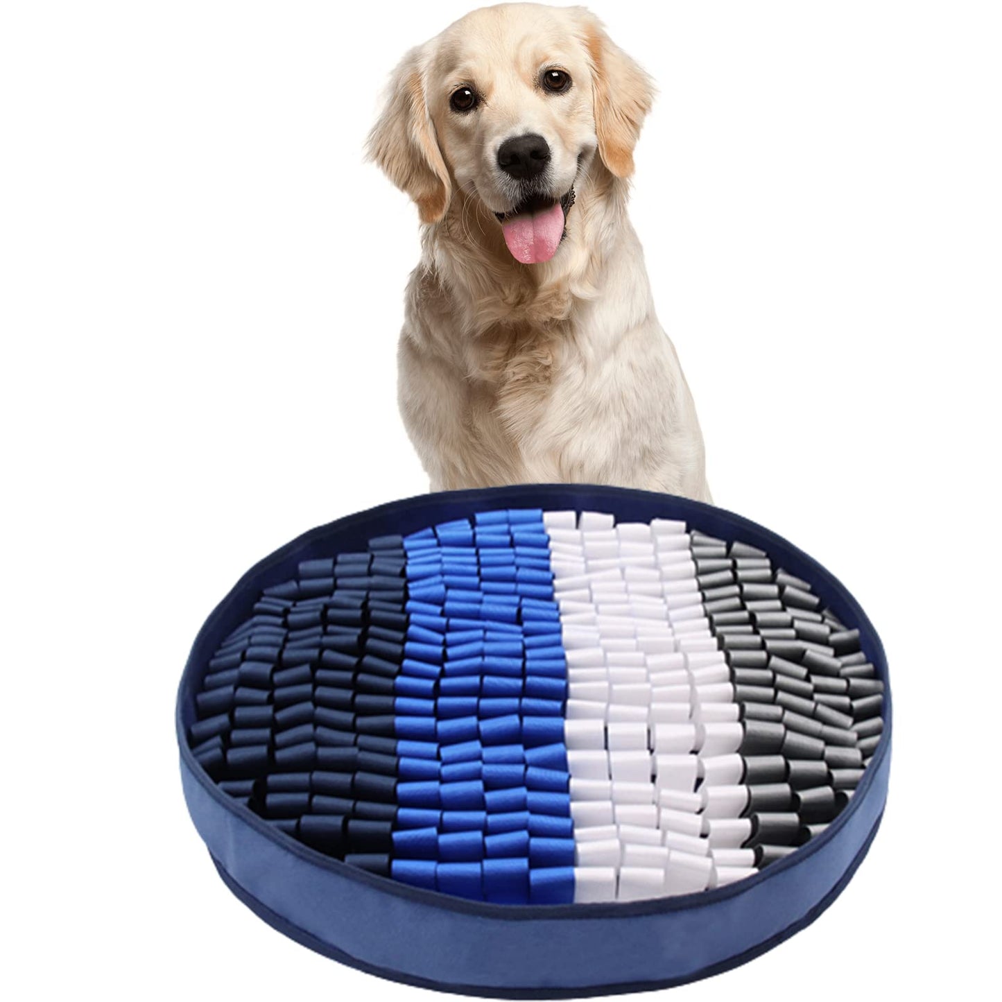 Alfombrilla de Olfateo ZIMRAHYG Verde para Perros para Entrenamiento de Olores y Alimentación Lenta