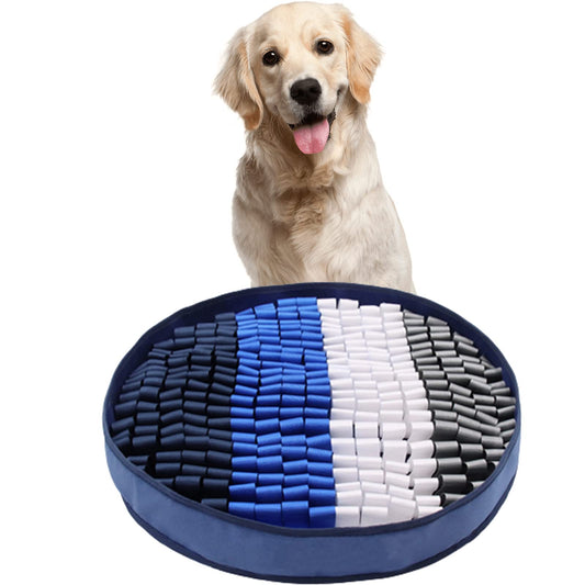 Alfombrilla de Olfateo ZIMRAHYG Verde para Perros para Entrenamiento de Olores y Alimentación Lenta