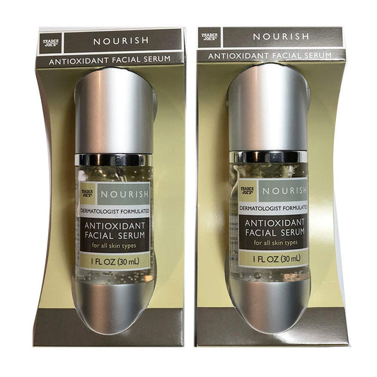 Trader Joe's Nourish - Suero facial antioxidante, 1 onzas líquidas (paquete de 2)