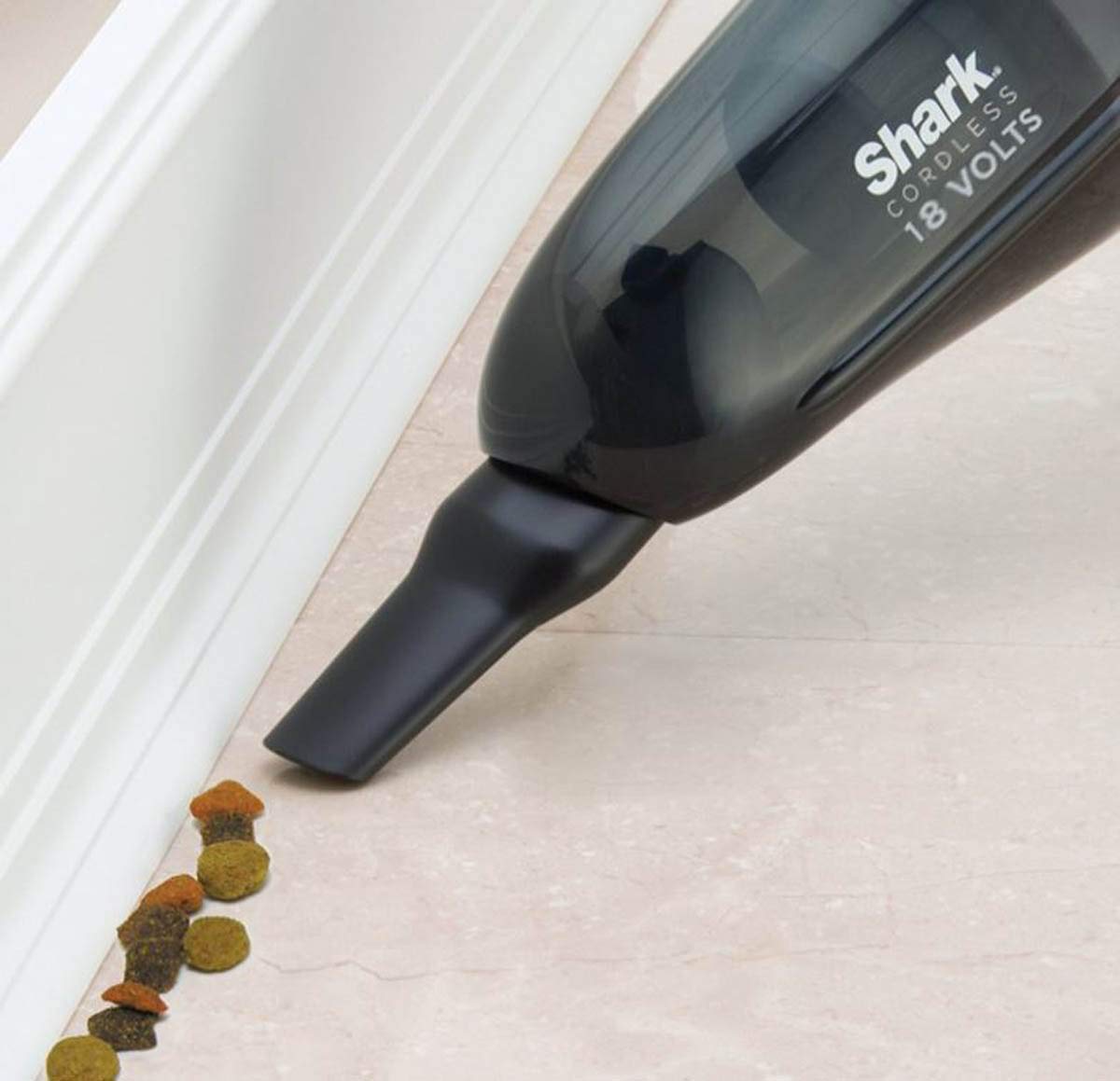 Shark Pet-Perfect II Aspiradora de Mano inalámbrica sin Bolsa para alfombras y Suelos Duros con tecnología Twister y batería Recargable (SV780), Lavanda