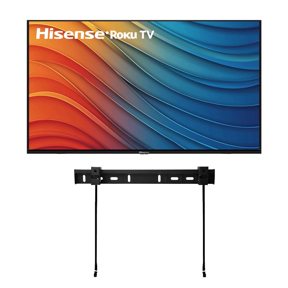 Hisense Television de 40 Pulgadas Serie H Pantalla LED FHD Smart ROku TV con HDR HDMI Frecuencia de Actualización 60Hz Funciona com Asistente Google (Sin Bases) + Soporte de Pared (Reacondicionado)
