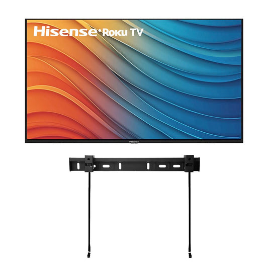 Hisense Television de 40 Pulgadas Serie H Pantalla LED FHD Smart ROku TV con HDR HDMI Frecuencia de Actualización 60Hz Funciona com Asistente Google (Sin Bases) + Soporte de Pared (Reacondicionado)