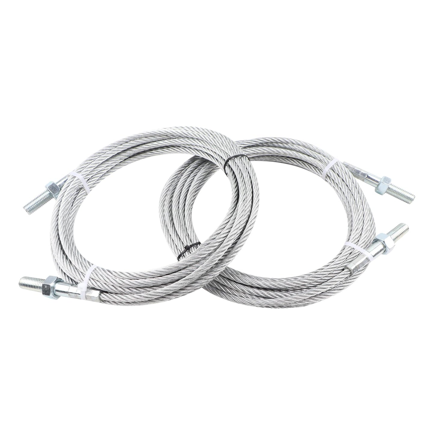 AOKAILI N372 Cables ecualizadores compatibles con elevadores giratorios de 2 postes SPOA10, A10i, A10iP, A10iB, juego de 2 BH-7529-86, cable de 30'1/2" con espárragos roscados