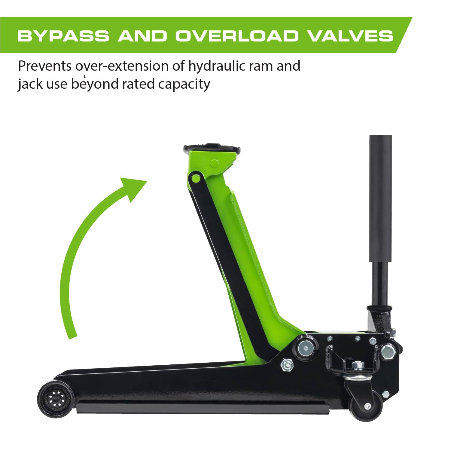 ARCAN Tools - Gato de Piso de Acero de Perfil bajo de 3.5 toneladas (A20012)