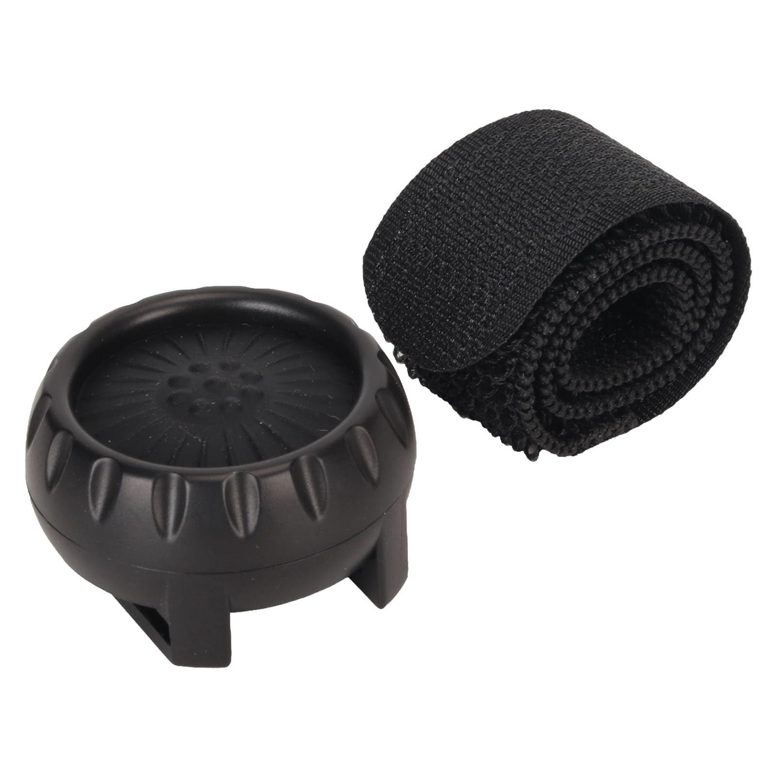 SatcOp Interruptor de Botón PTT Inalámbrico 5.0 IP67 Impermeable Super Mini Correa, Compatible con Androd 4.0, iOS 8.0 y Superior, Negro