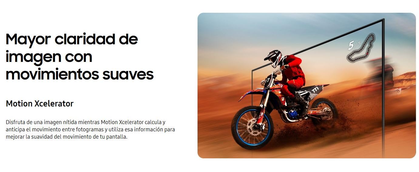 SAMSUNG Smart TV de 43" Pulgadas Clase Crystal U8000F Ultra HD 4K Tizen, Diseño MetalStream, HDR, PurColor, One UI Tizen (2025) - UN43U8000FBXZA