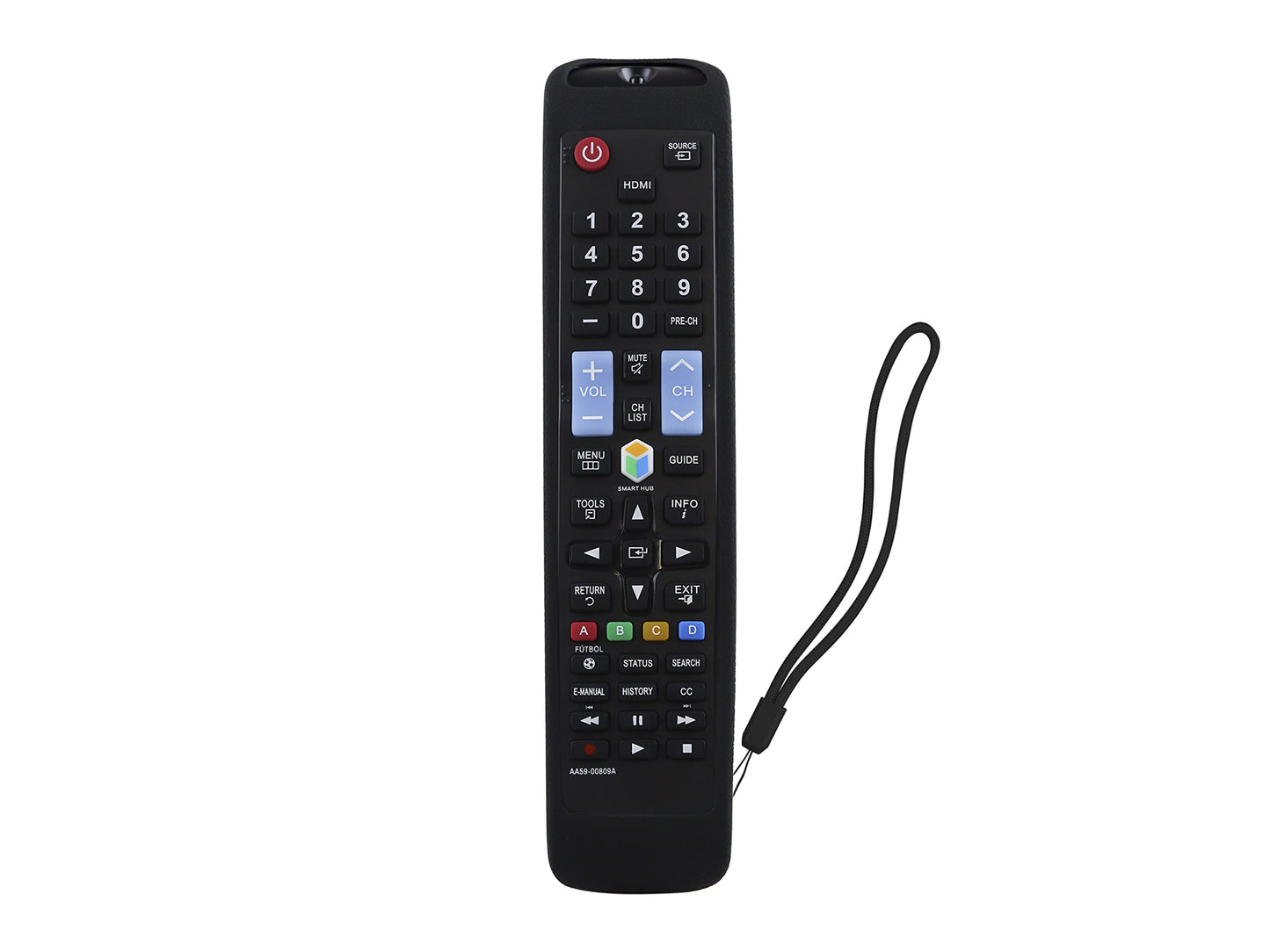 Funda Silicon para Control Samsung Bn59 Smart TV Case Protector (Black)