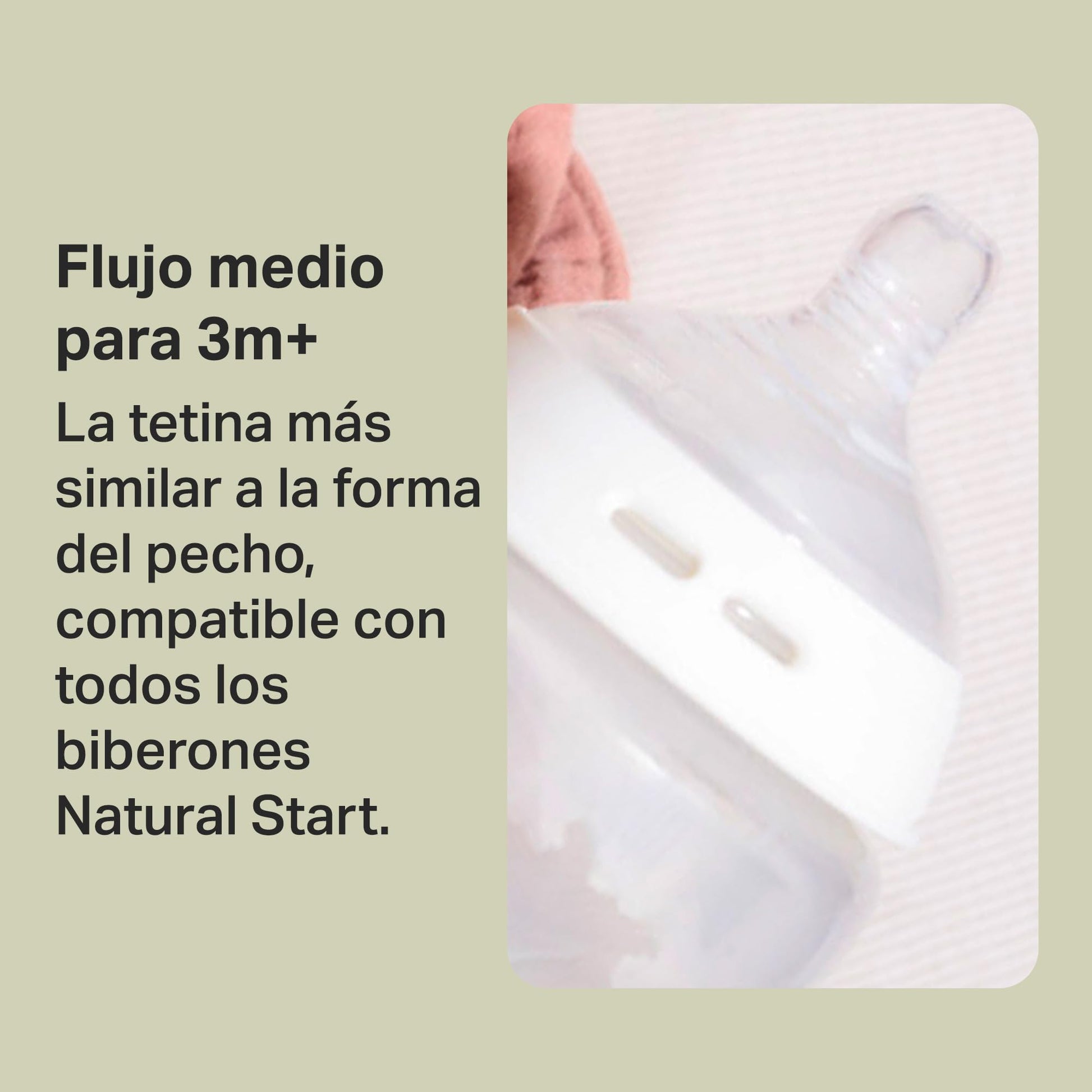Chupetes Para Biberón Tommee Tippee Natural Start Medianos de Silicona Anticólicos para Bebé