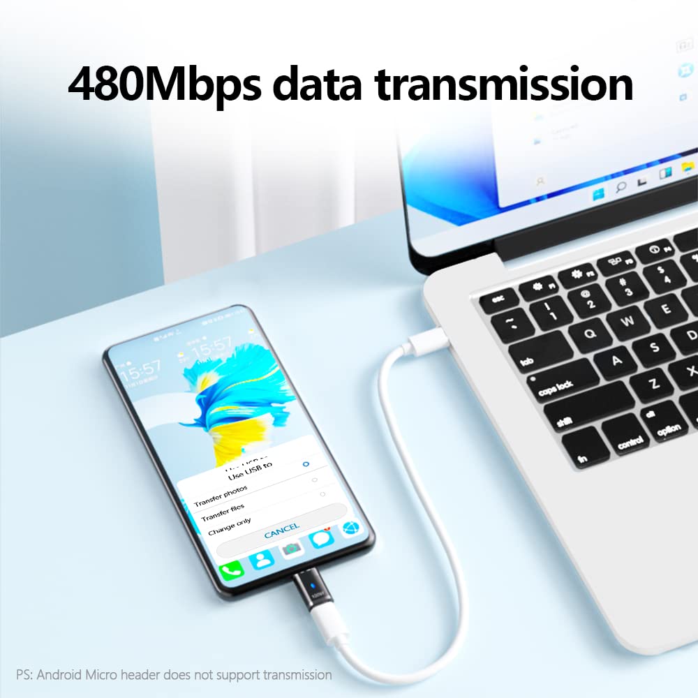 Adaptador Magnético USB C SHEEAST Plata 120 W Paquete de 3 Unidades Compatible con MacBook Pro/Air iPad Pro