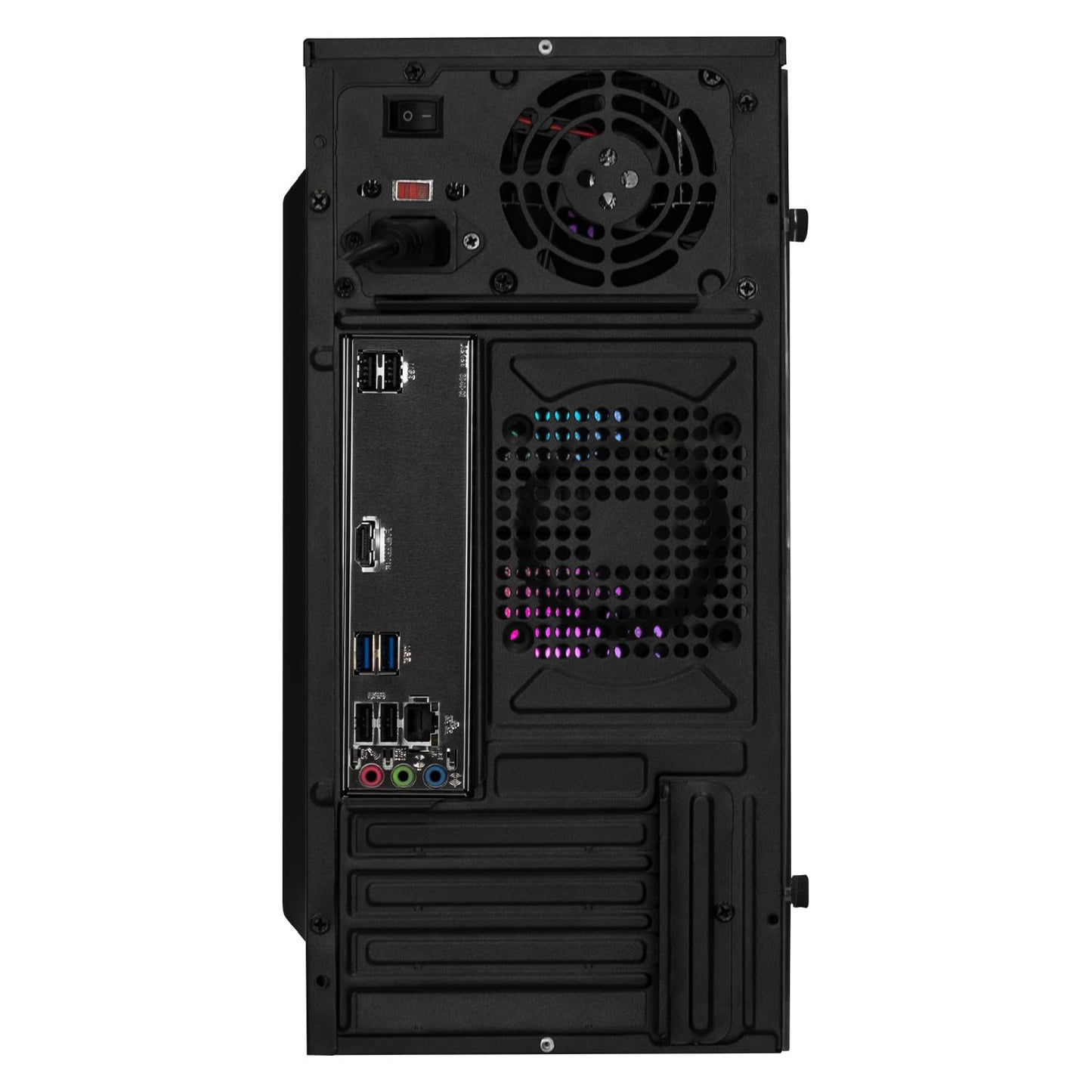 Computadora Xtreme PC Gaming Intel Core I5 12400 16GB SSD 1TB Monitor 23.8 Curvo 100Hz WiFi Negro Fuji