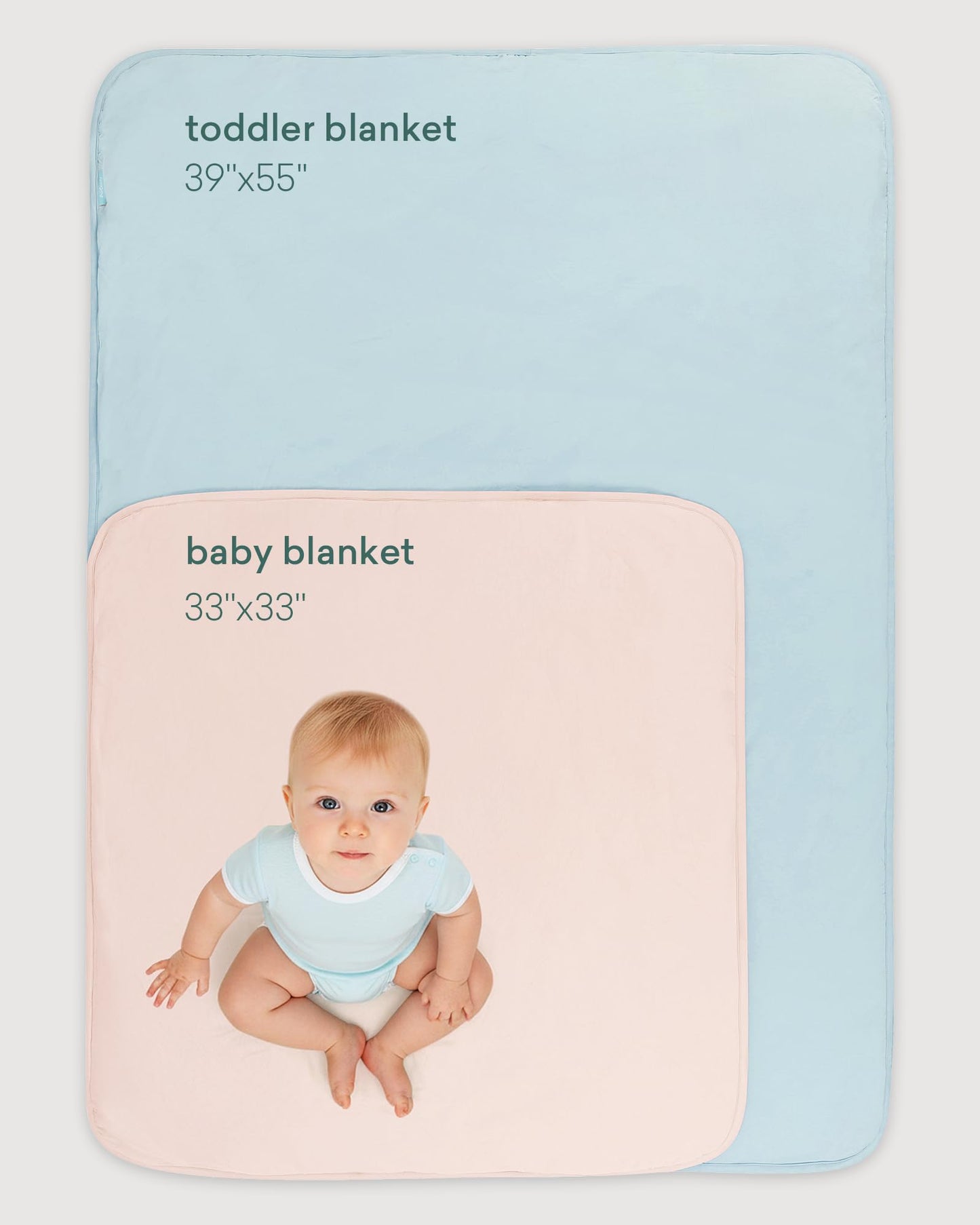 PurComfy Edredón Supersuave para Niños Pequeños, Manta de Cuna de Viscosa de Bambú Premium, Edredón de Cuna Transpirable de 1.0 Tog para Todas las Estaciones, 39" × 55"